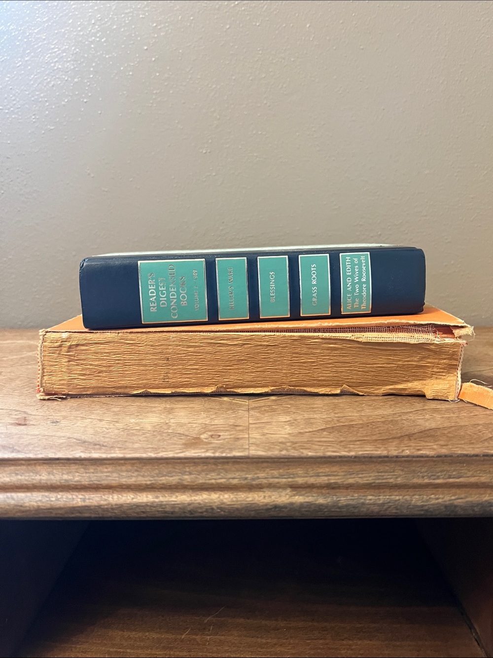 Vintage Decor books